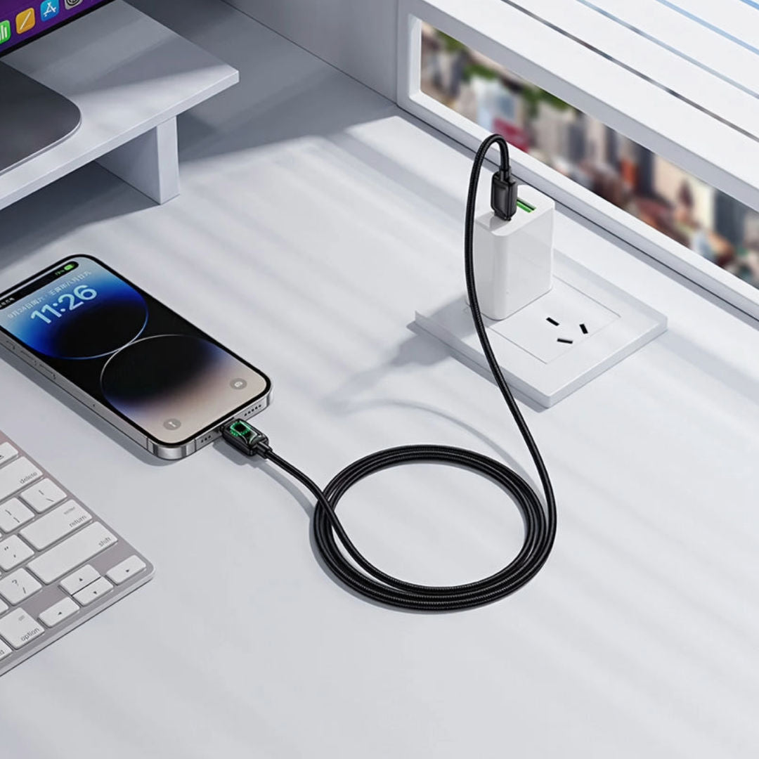 Hoco U146 USB-C to Lightning 30W Data and Charging Cable, 1.2m
