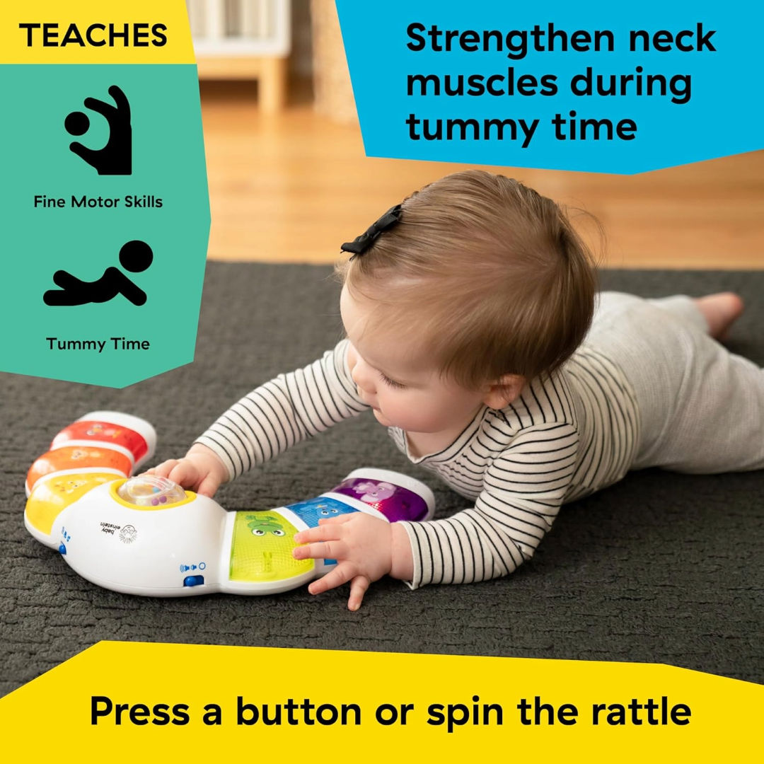 Baby Einstein Glow & Discover Light Bar Activity Station, 3 Months+