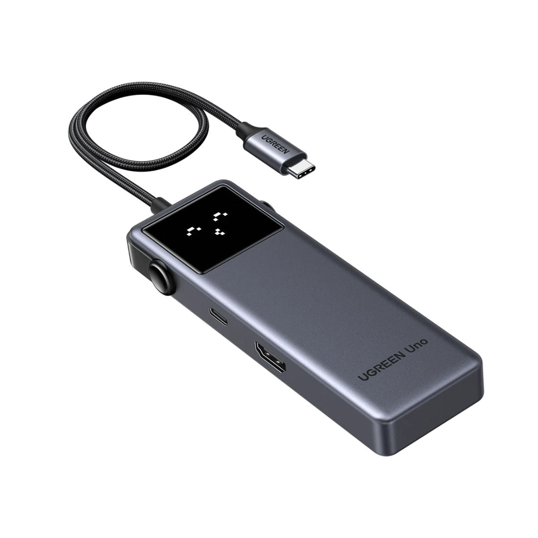 UGREEN CM888 Uno 6-in-1 USB-C Hub with 4K HDMI, 2 USB-A 3.2, 2 USB-C 3.2 and 100W Power Delivery