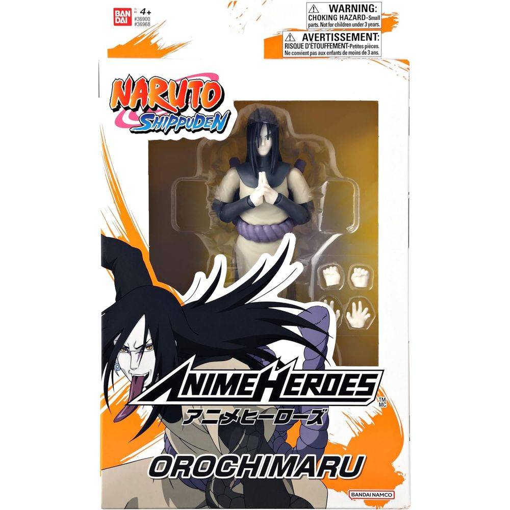 Bandai Anime Heroes Naruto Shippuden Figure, 16.5cm