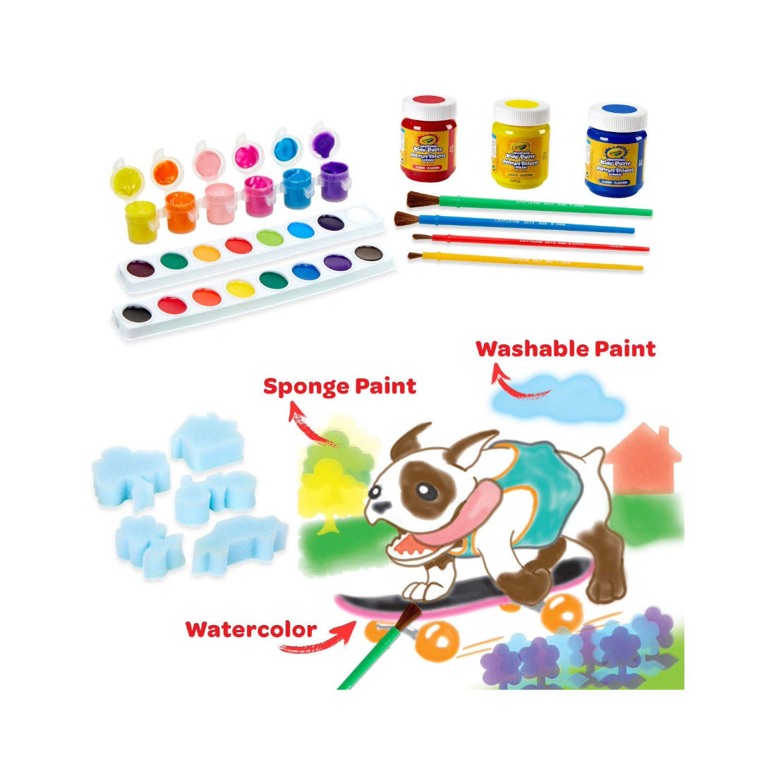 Crayola Washable PAINT SET, 50 Pieces