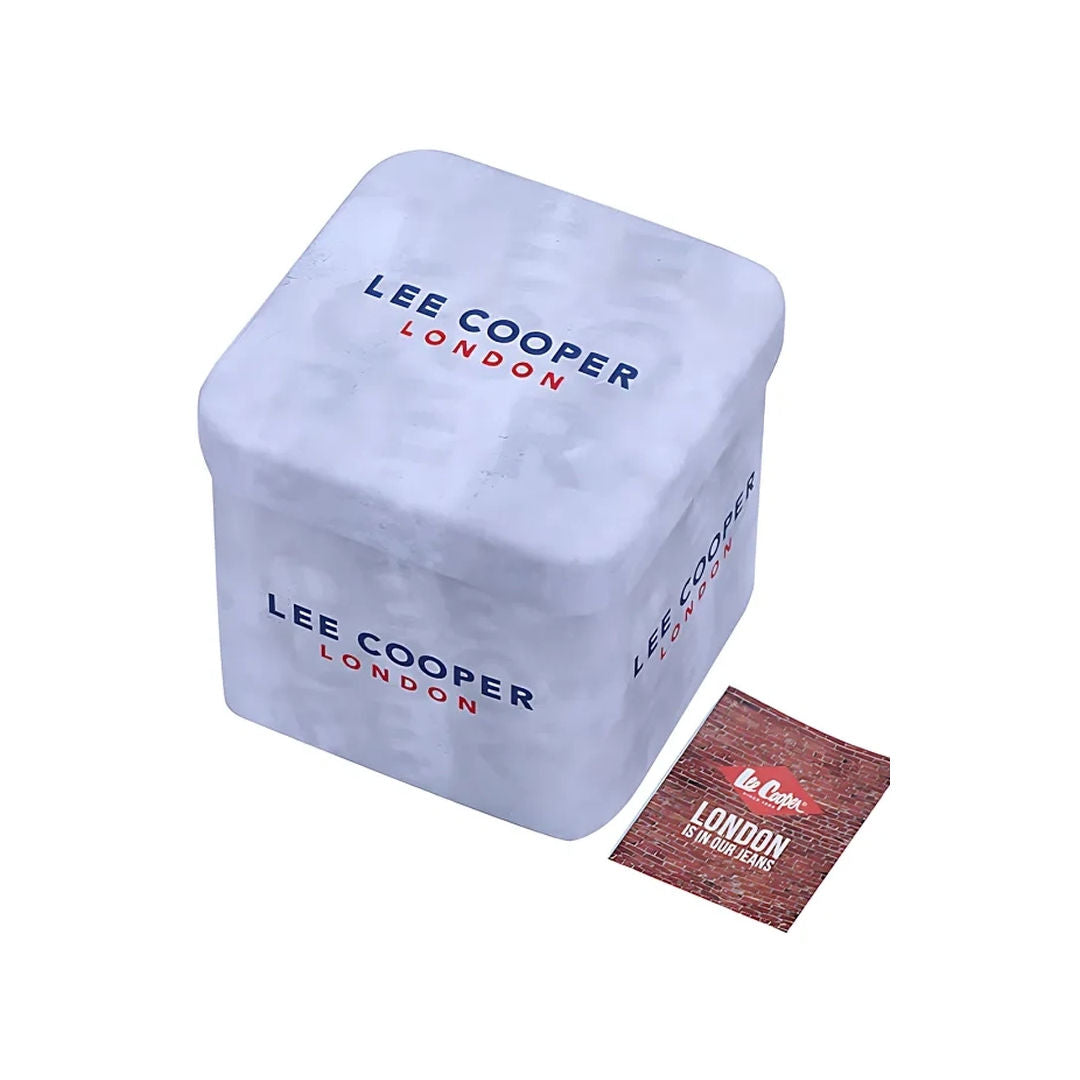 Lee Cooper Men's MultiFunction Silver Dial Watch, LC08087.330