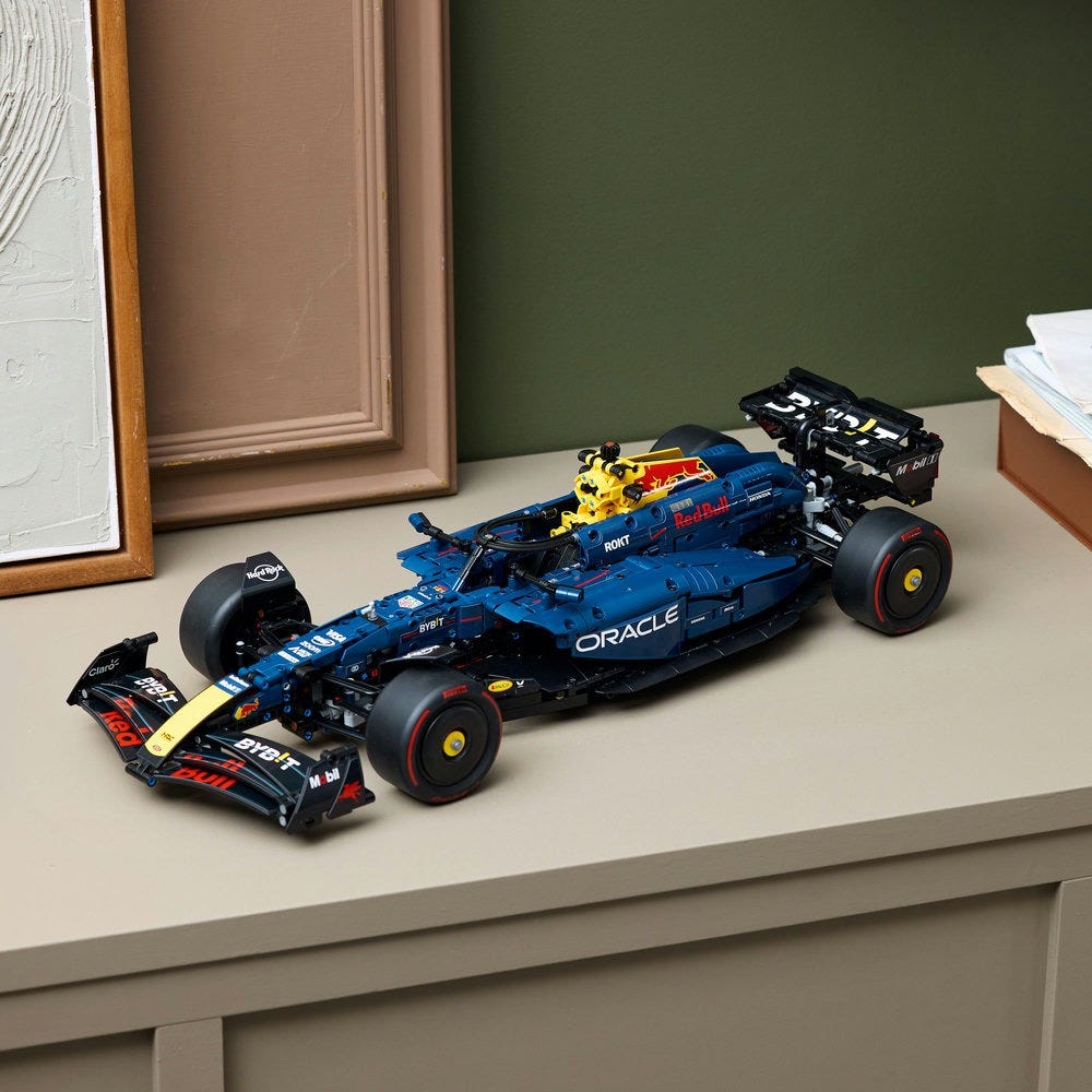 LEGO Technic Oracle Red Bull Racing RB20 F1 Car Building Toy Set