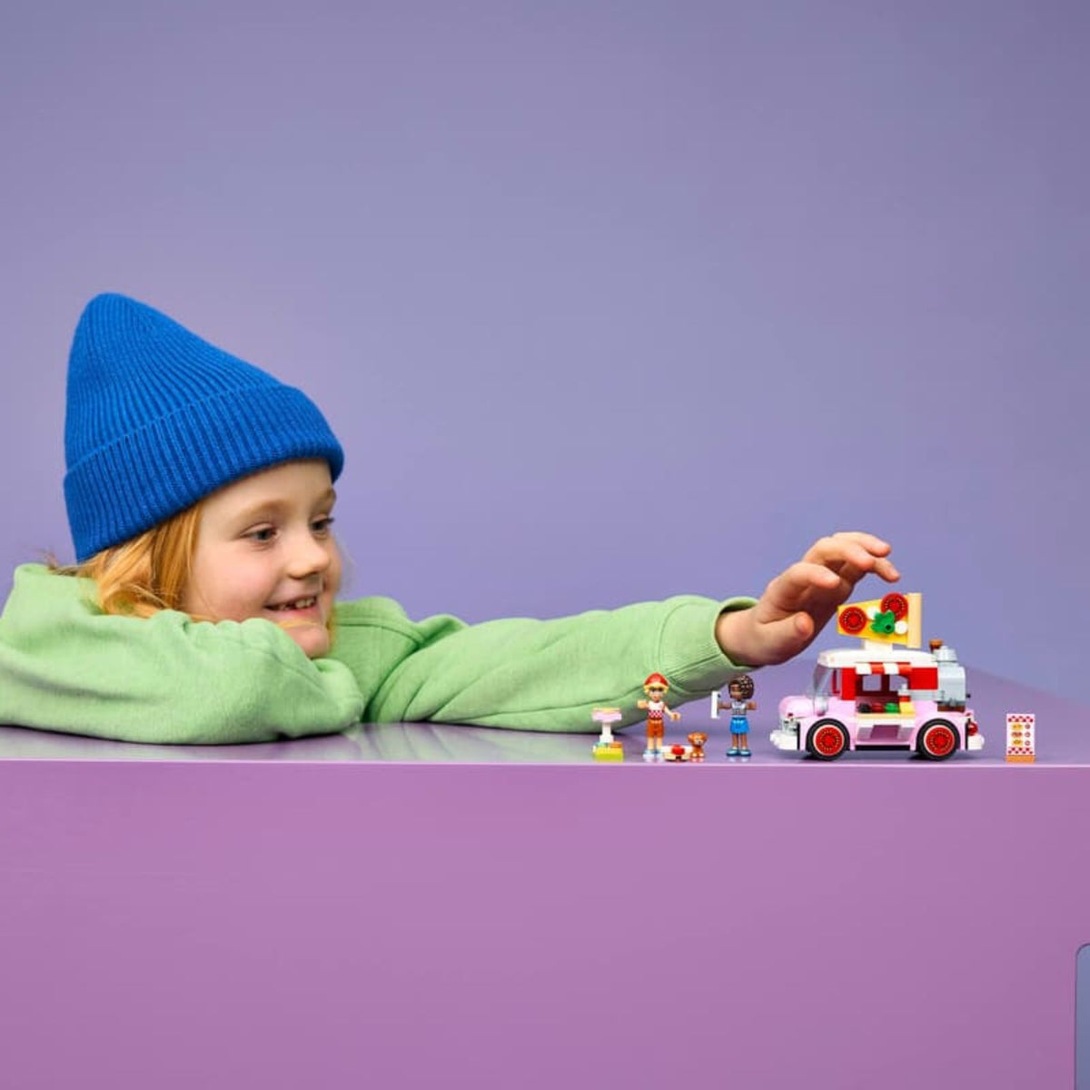 LEGO Friends 42694 Pizza Truck Building Toy Set, 190 Pieces for Girls and Boys Ages 6 Years and Above