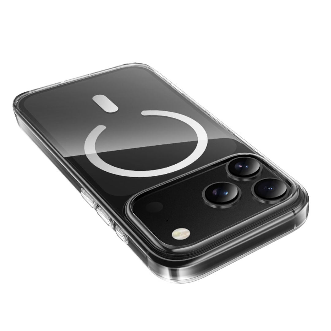 Hoco Clear Magnetic Protective Case for iPhone 18 Pro, iPhone 17 Pro, HD Transparent, Scratch Resistant