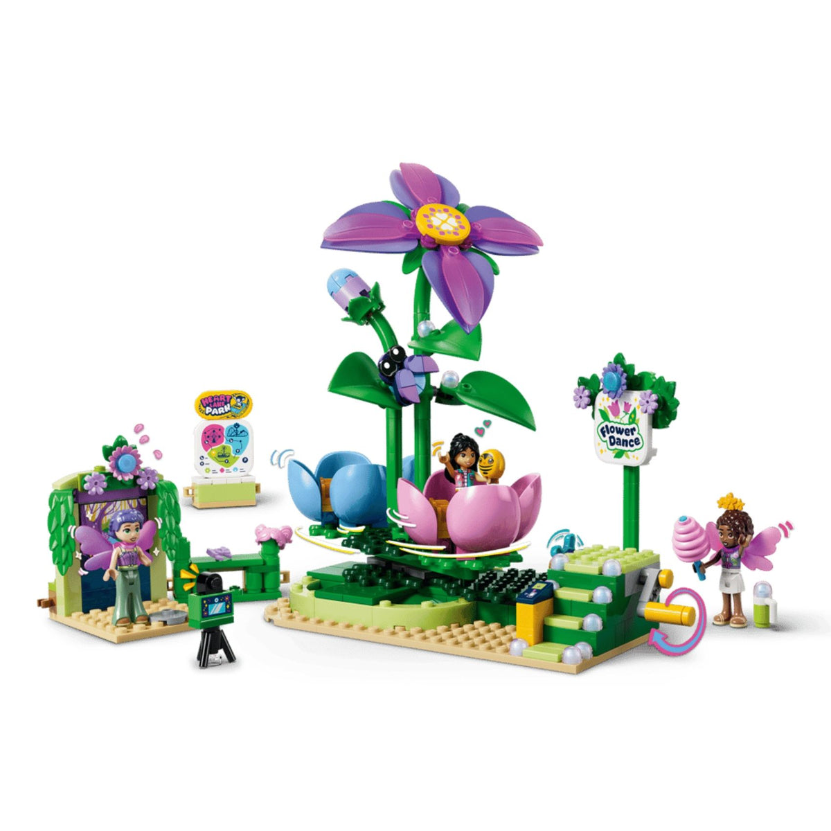 LEGO Friends 42702 Spinning Flower & Fairy Teacup Building Toy Set, 321 Pieces for Girls and Boys Ages 7 Years and Above