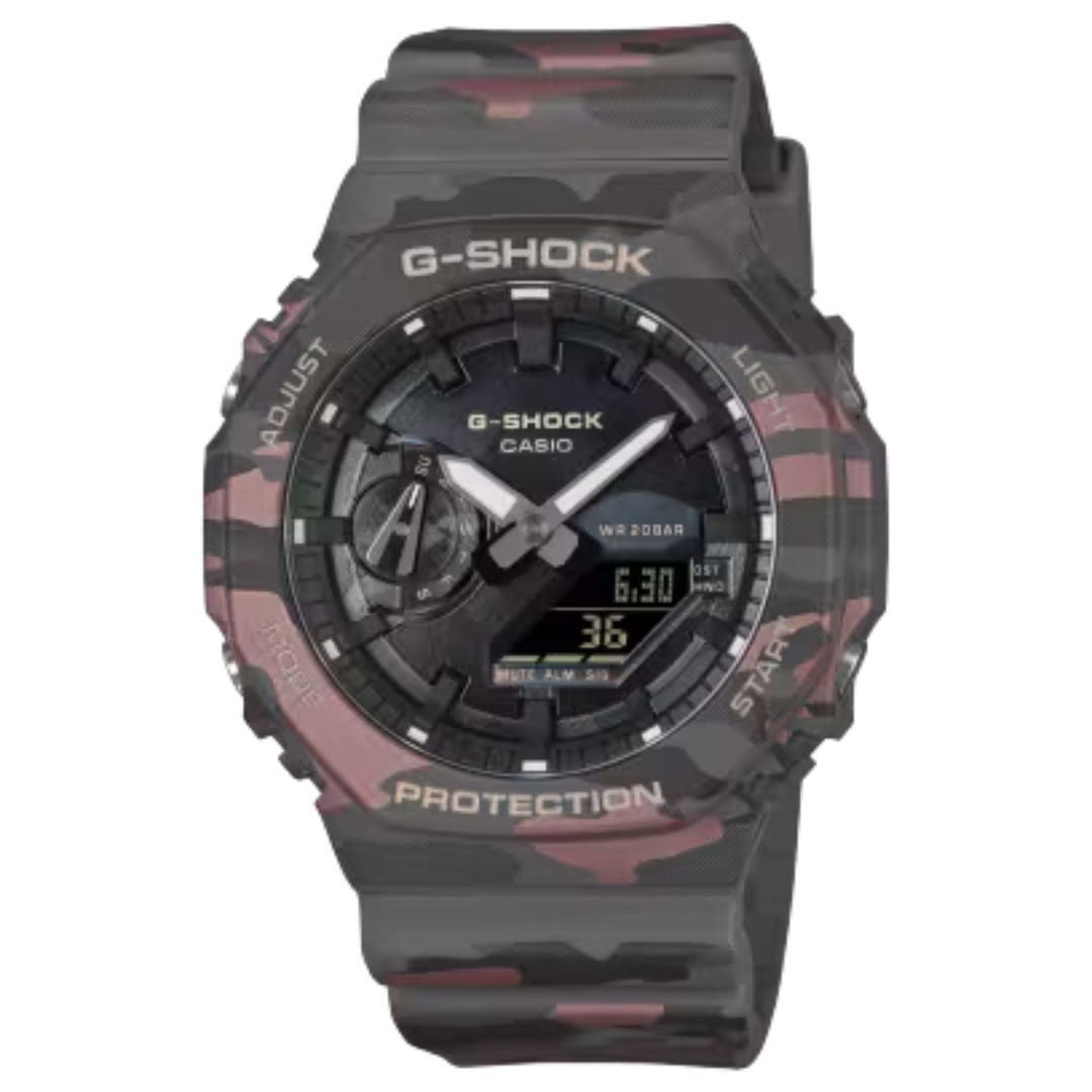 Casio G-Shock Analog-Digital 2100 Series Watch, GA-2100CM