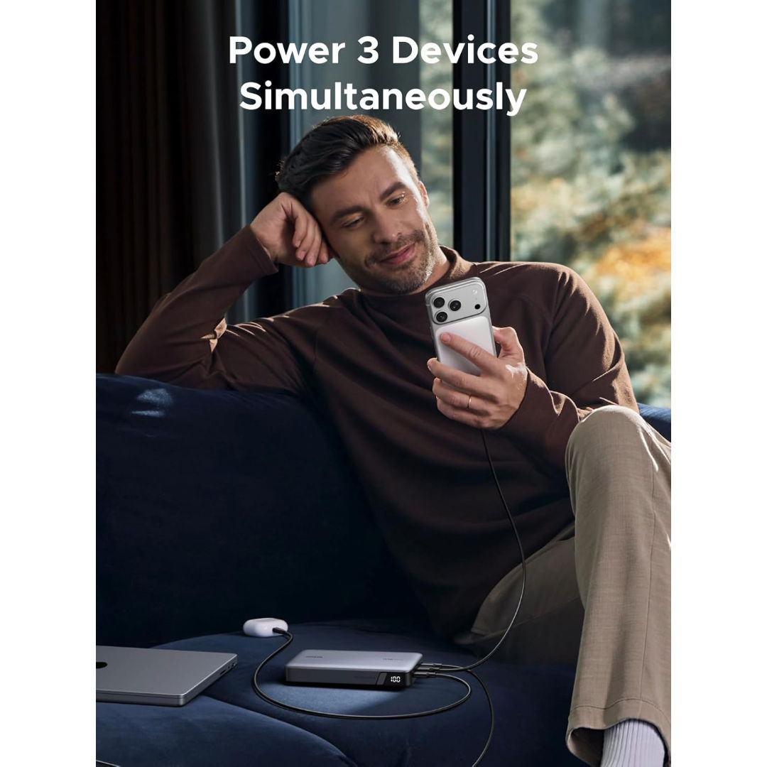 UGREEN PB205 25000mAh 145W Fast Charging Power Bank with 2 USB-C and 1 USB-A Ports