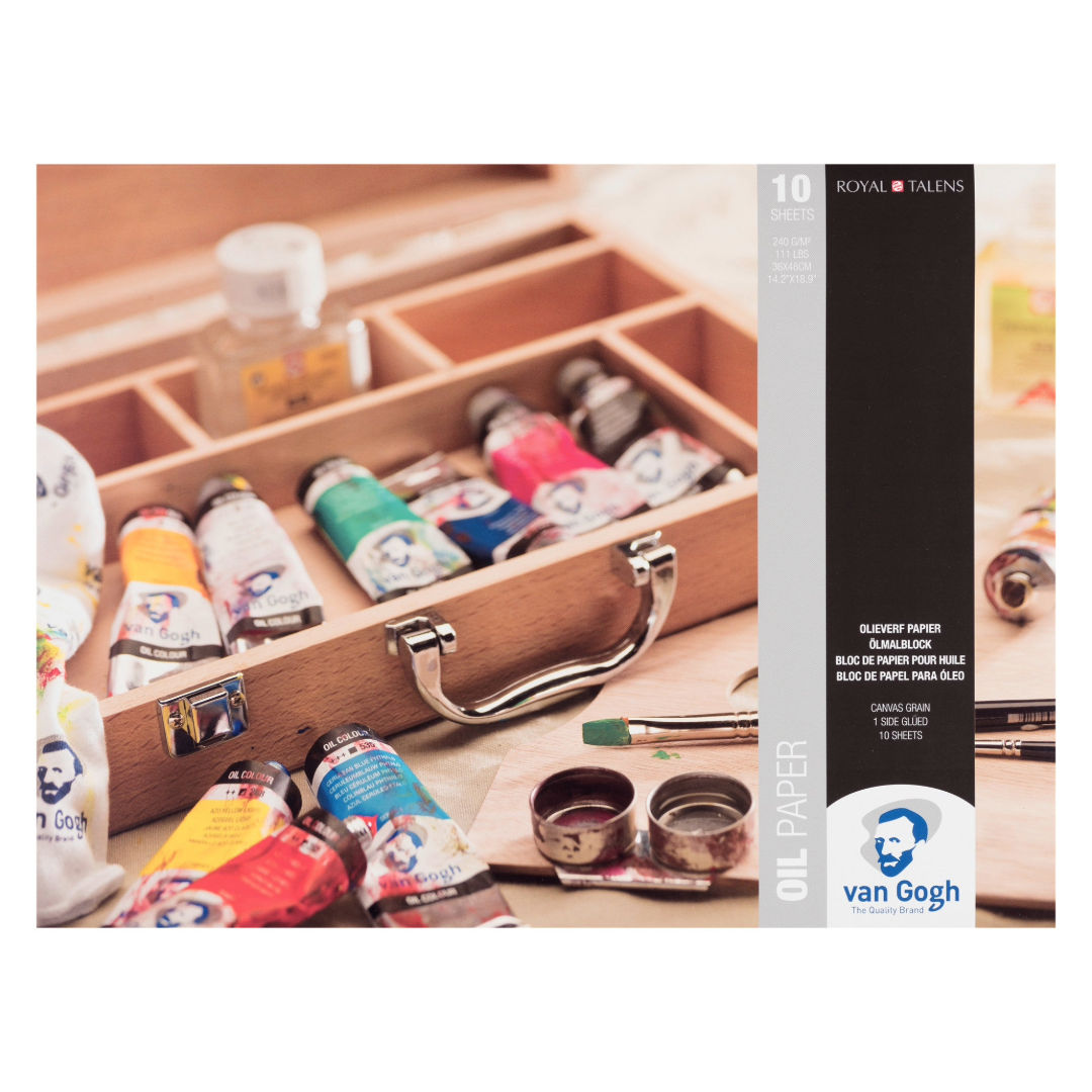 Van Gogh Oil Painting Paper, 10 Sheets, 240 GSM