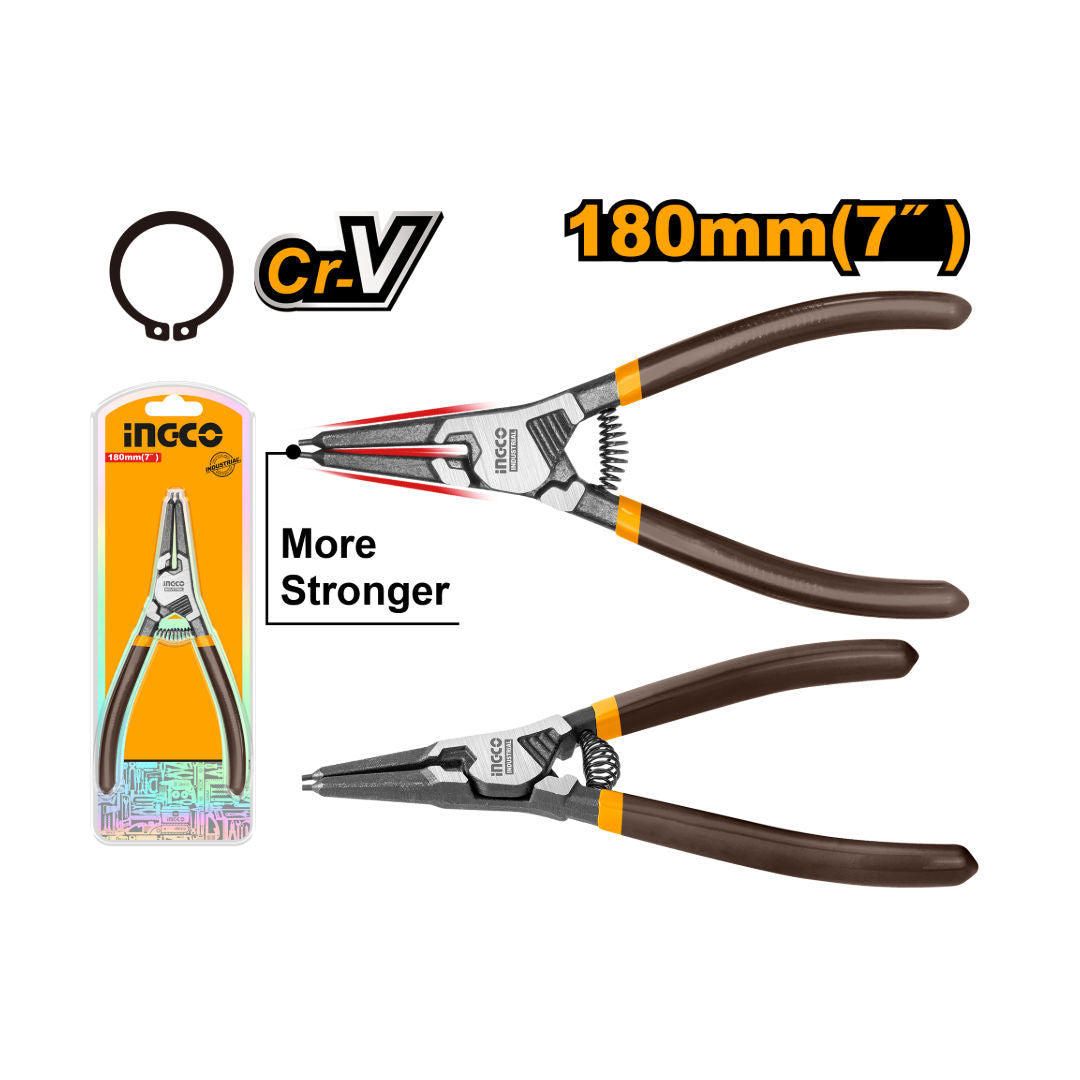 INGCO Circlip Plier, 7"