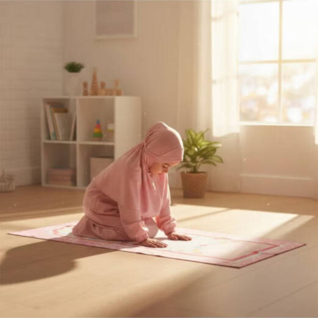 EPICARMA 4-in-1 Kids Prayer Rug Set