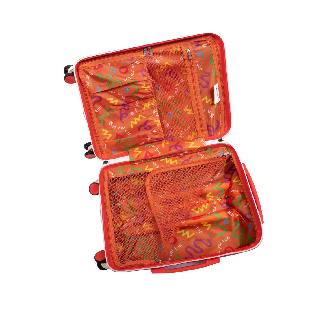 it Luggage Half-Time Trolley, Poppy Red