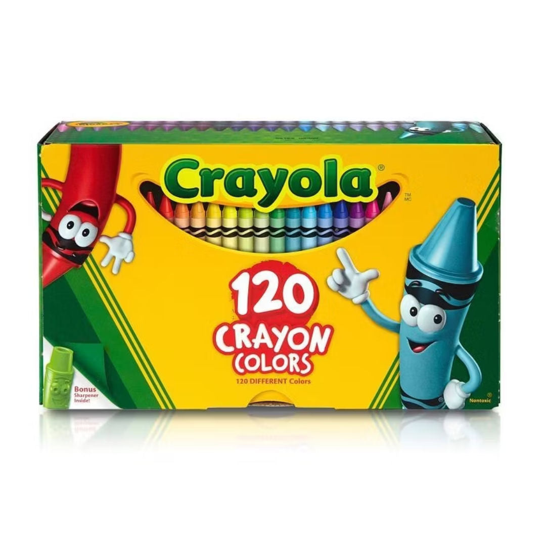Crayola Classic Crayon Colors Set, 120 Pieces