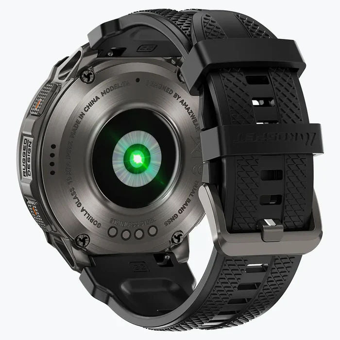 KOSPET TANK T4 Rugged GPS Smartwatch with AMOLED Display, Bluetooth Calling, Offline Maps & 10ATM Waterproof
