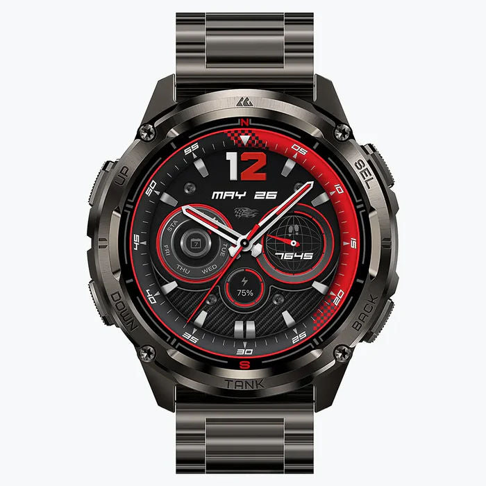 KOSPET Tank T3 Ultra 2 Special Edition GPS Smartwatch with 1.43” AMOLED Display, Bluetooth Calling, Military Grade & 5ATM Waterproof