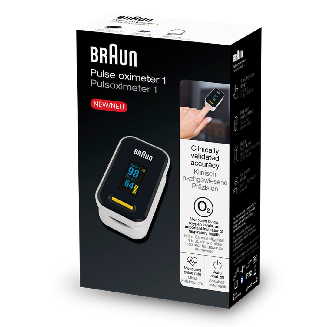 Braun Pulse Oximeter, YK81CEU