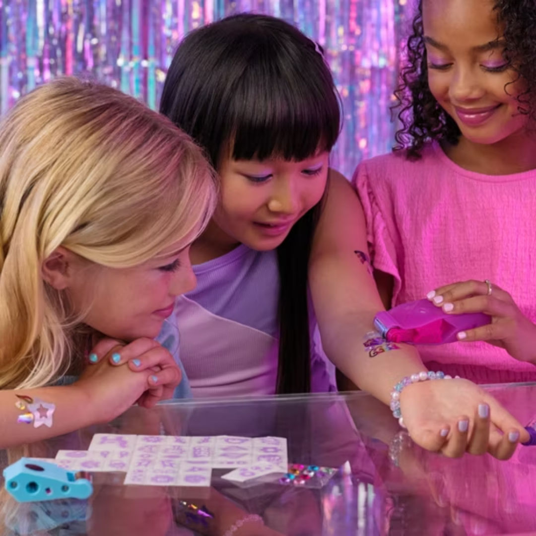 COOL Maker SHIMMER ME BODY ART, Roll-On Foil Tattoos Set