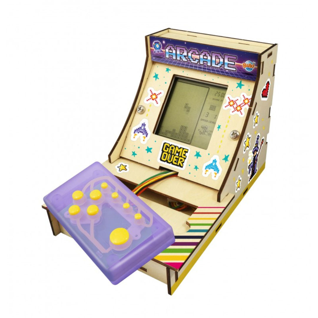 Buki France DIY Arcade and the Cabinet with 12 Games