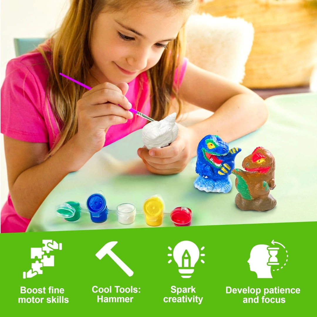 4M STEAM Powered Kids Dinosaur World Kit, 5+ Years