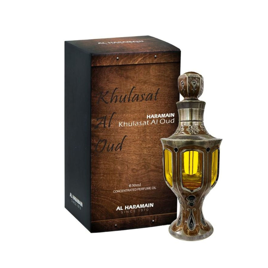 Al Haramain Khulasat Al Oud Concentrated Perfume Oil, 30ml