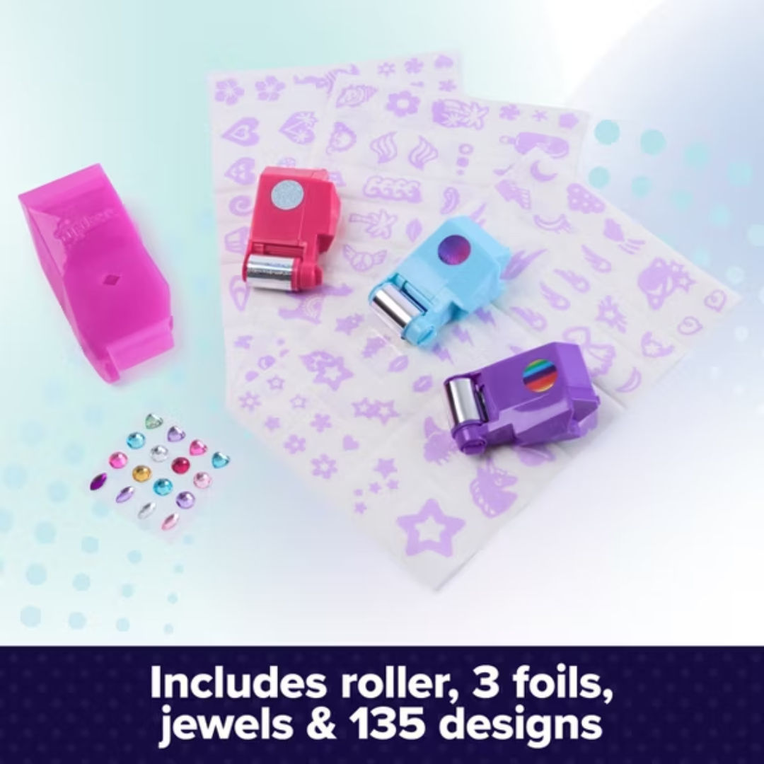 COOL Maker SHIMMER ME BODY ART, Roll-On Foil Tattoos Set