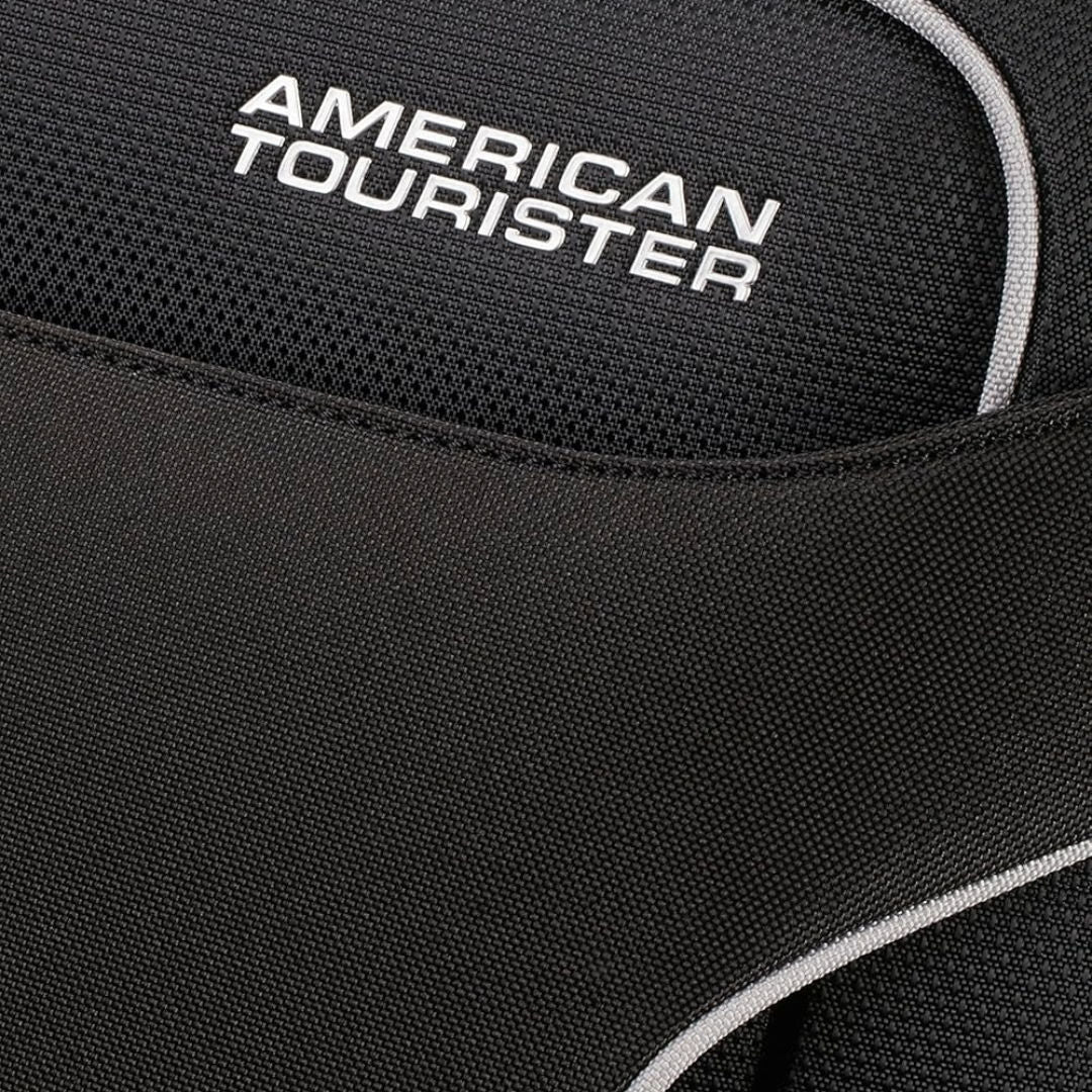 American Tourister Holiday Soft Spinner With TSA Lock, Black
