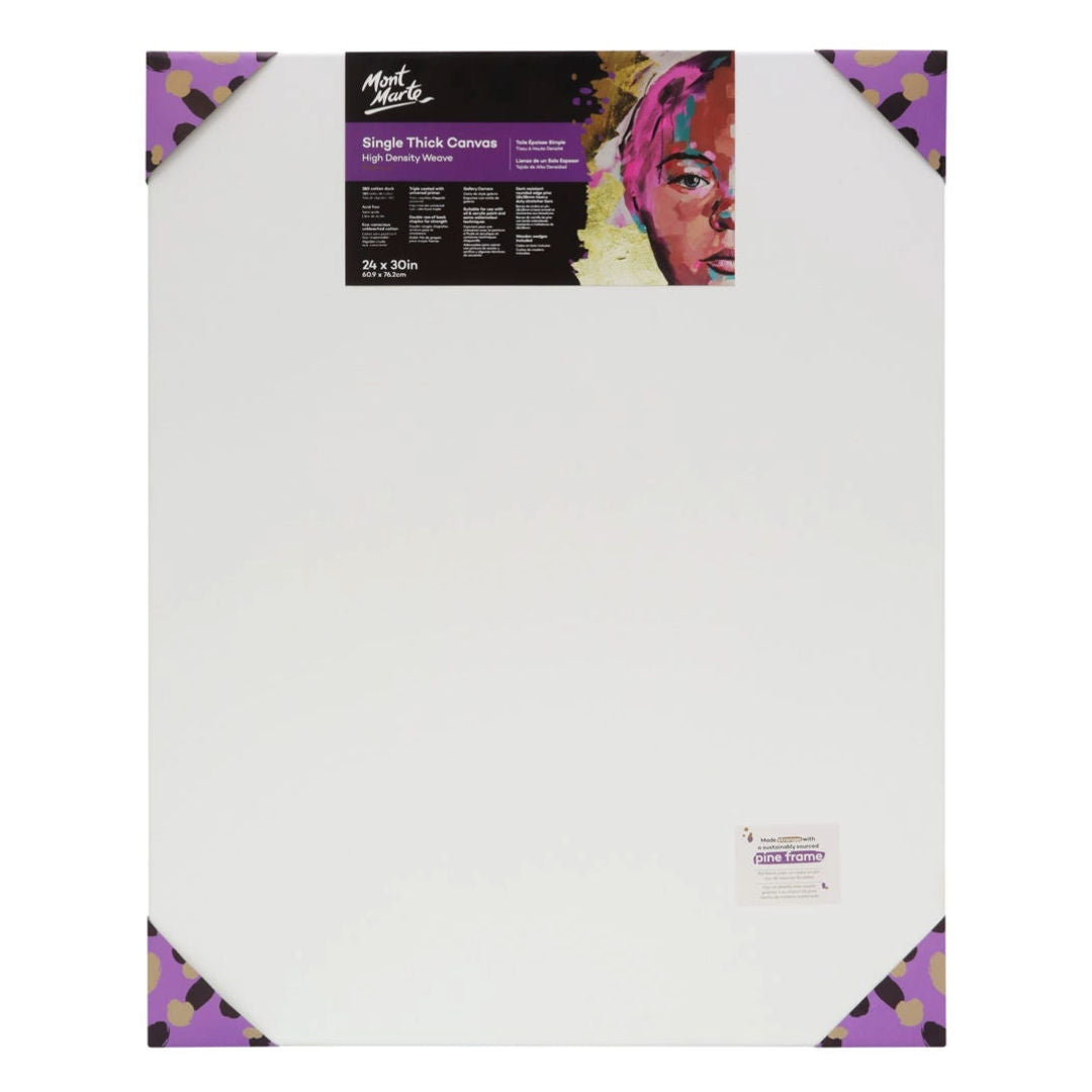 Mont Marte Single, Thick CANVAS Premium Board