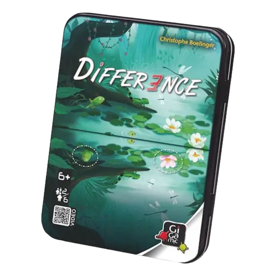 Difference Card Game, Children Ages 6+