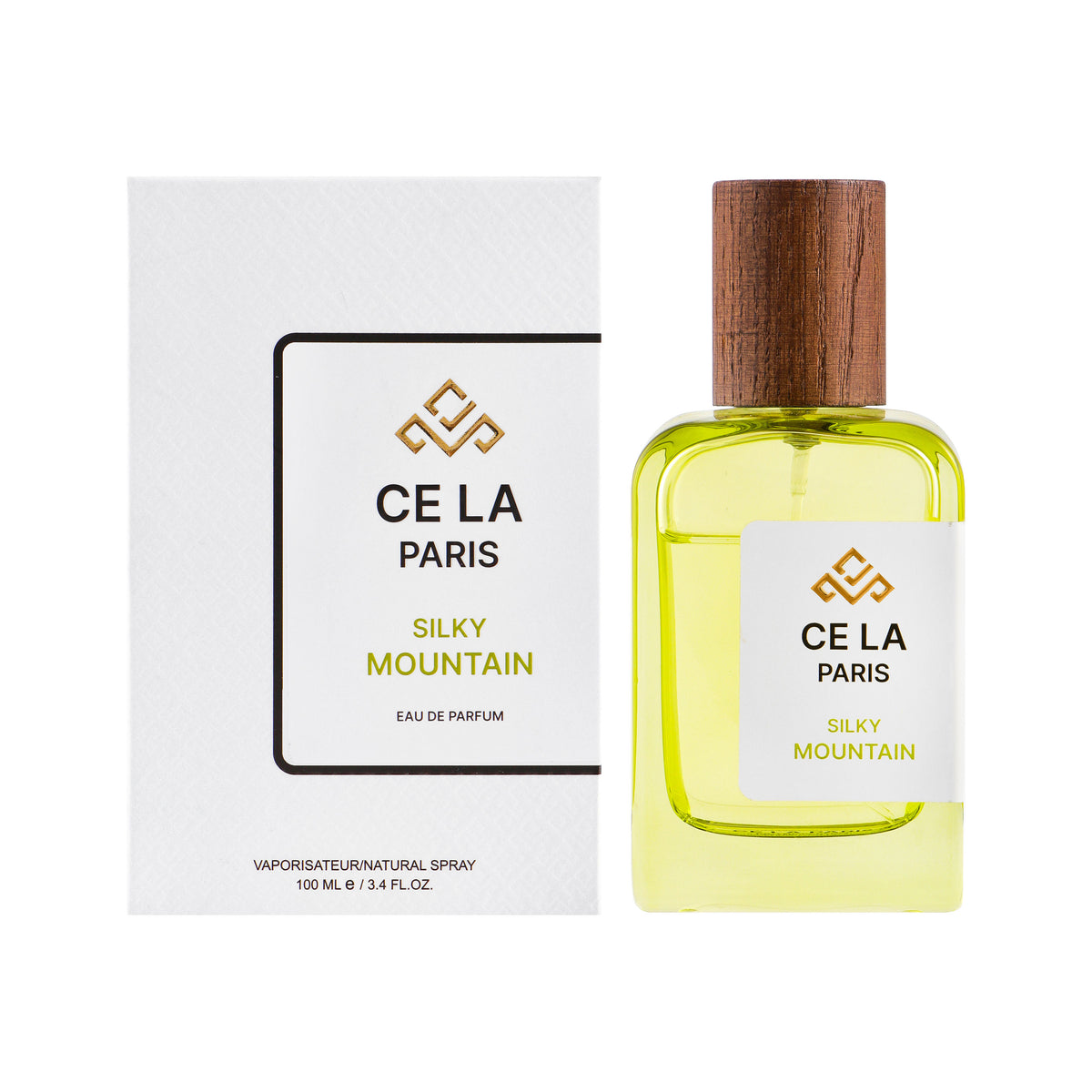 Ce La Paris Silky Mountain Eau de Parfum 100ml, Natural Spray