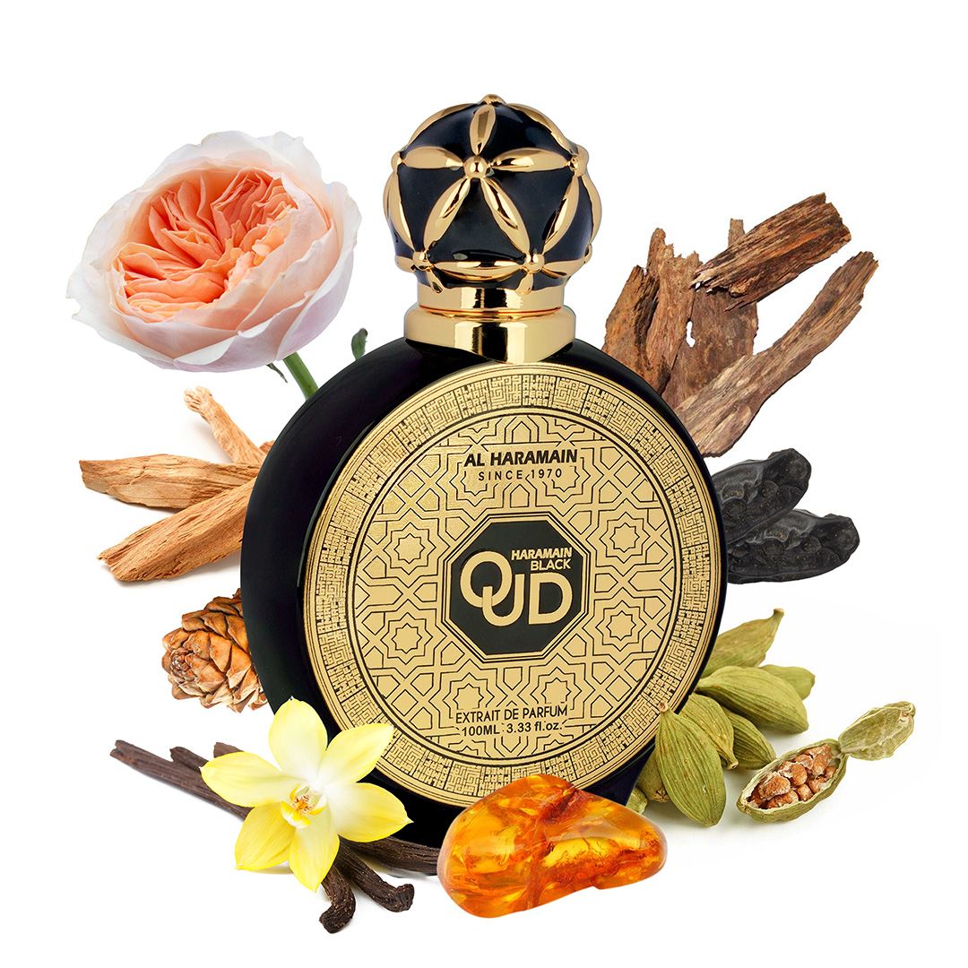 Haramain Black Oud, Extrait De Parfum, 100ml