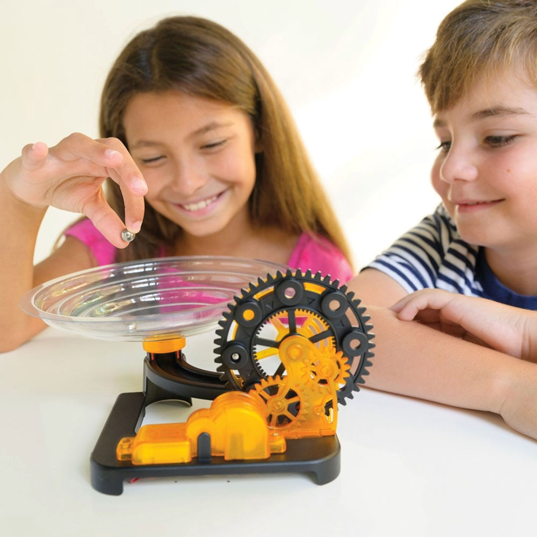 4M KidzLabs Model Building Electric Marble Run Playset, 5+ Years