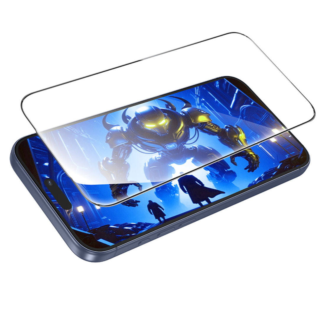 Hoco A888 Bear Shield Series Full Screen HD Tempered Glass for iPhone 18 Pro, iPhone 17 Pro, Full Screen Coverage, HD Visual
