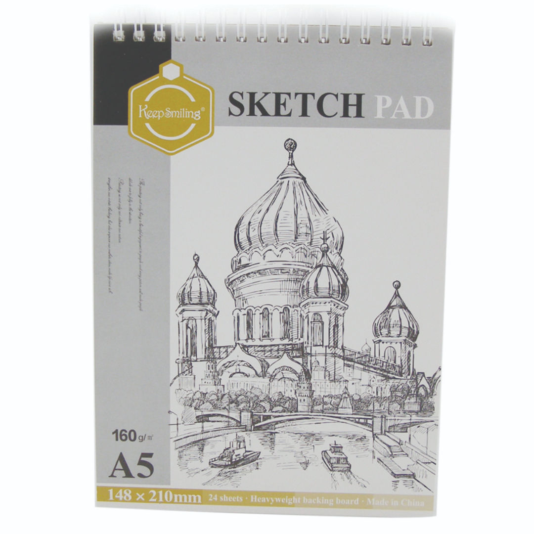 RSC/Keep Smiling Sketch Pad, 160Gsm