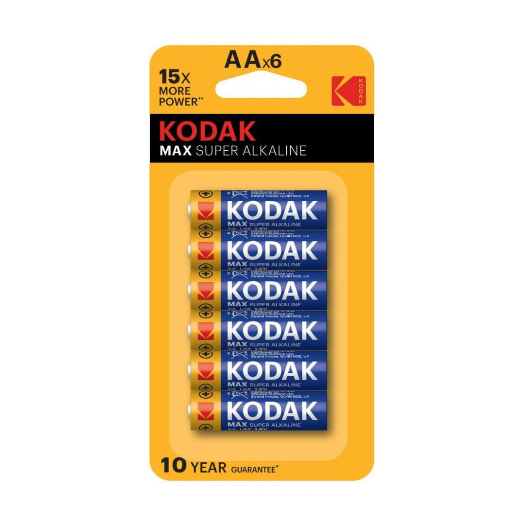 Kodak Max Super Alkaline 15x More Power Battery