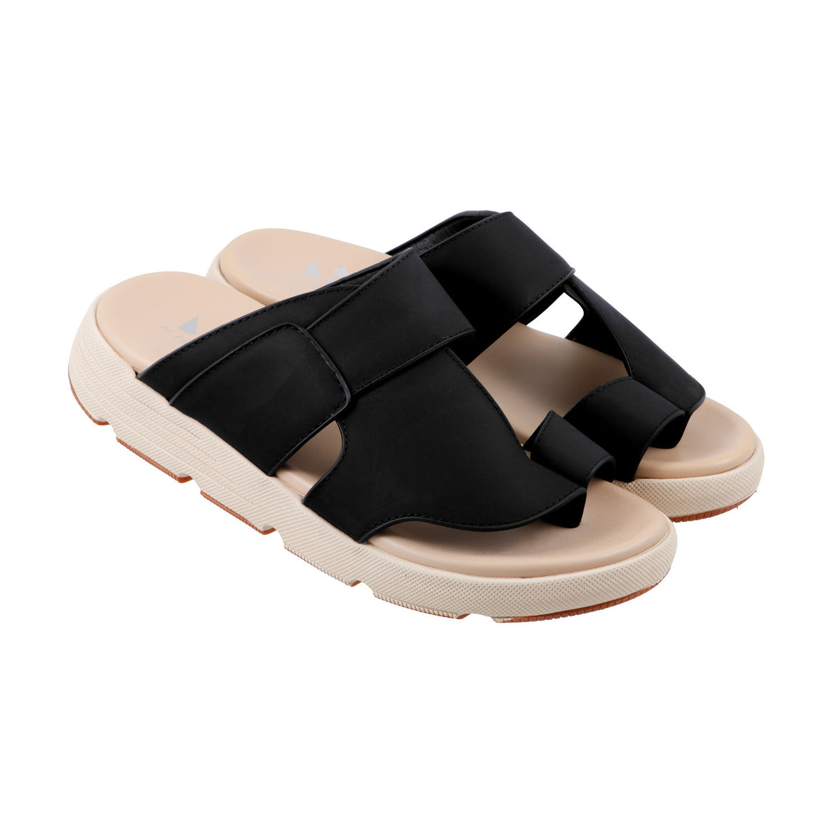 AL FANOOS Men's Medicated Sandals with Microfiber Upper, PU Foam Insole & EVA-TPR Sole, Series AFNMN07101