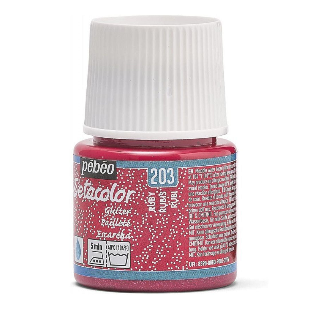 Pebeo Setacolor Glitter, 45 ml